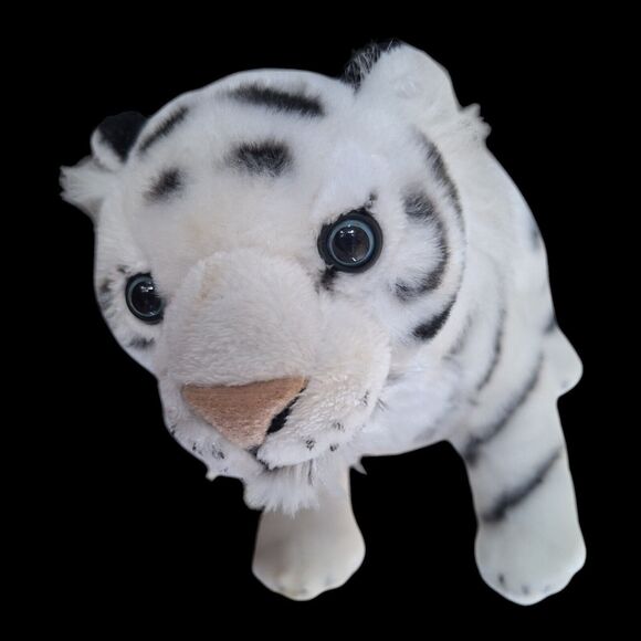 Siegfried & Roy White Tiger Plush Standing Stuffed Animal 1994 Petting Zoo Small - Picture 3 of 16